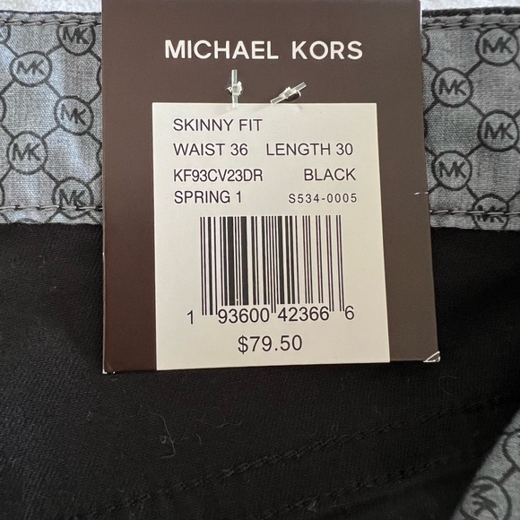 Michael Kors Mens Jeans  (Black) - Picture 9 of 9